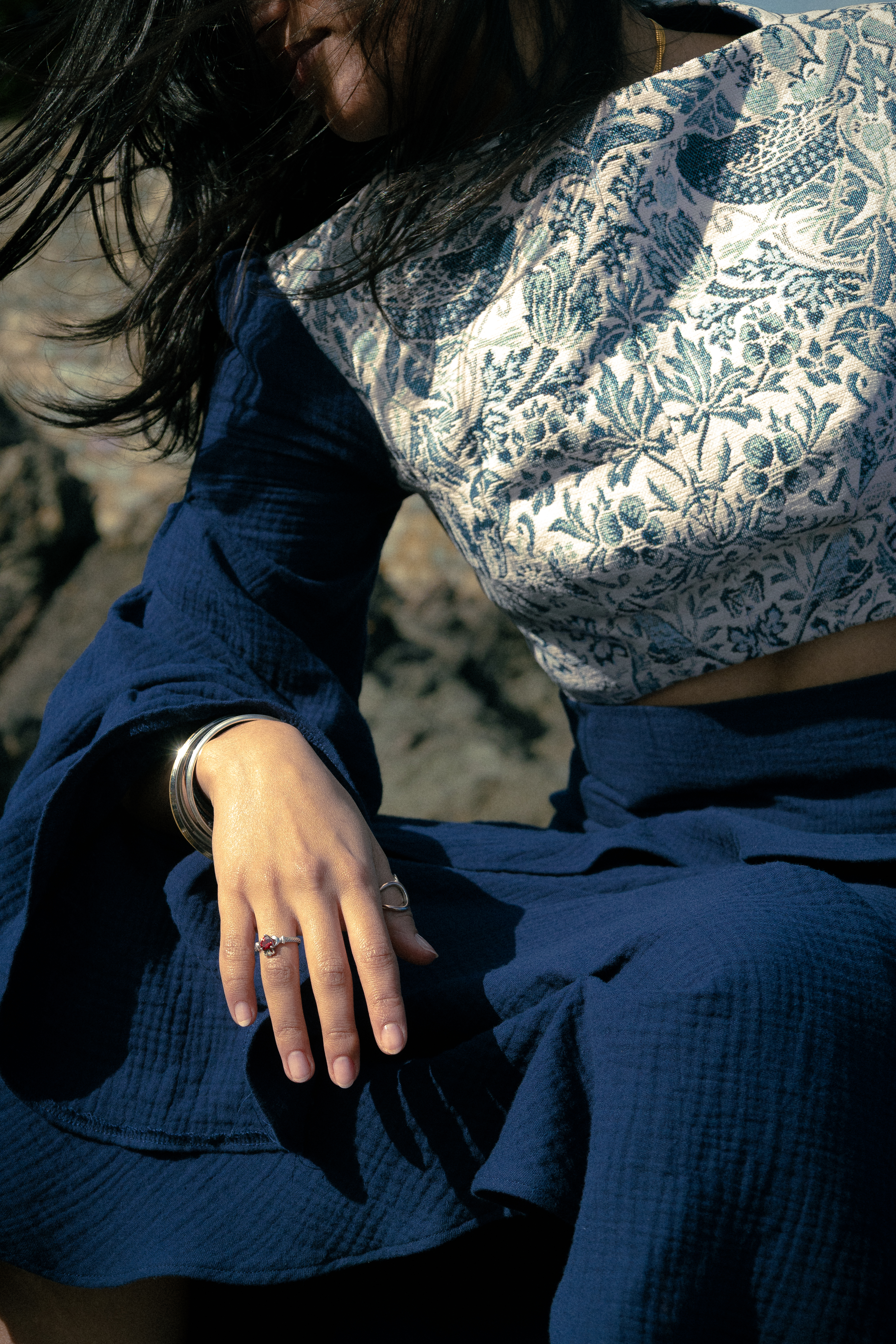 Sperrin Design garment from the Na Tonnta Poirceallain collection